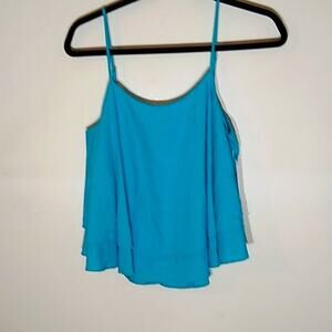 NWT BP crop top in turquoise size XS. Flowy